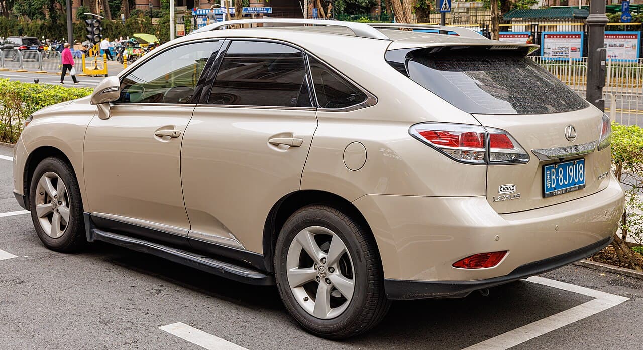 Lexus RX model reference