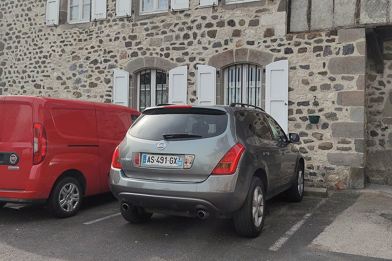 Nissan Murano model reference